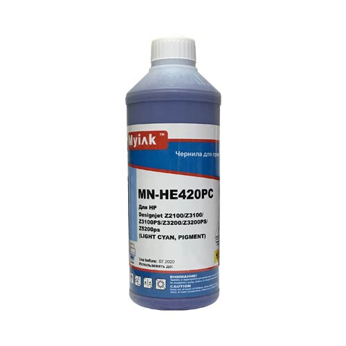 Чернила для HP №70 Light Cyan,1л.